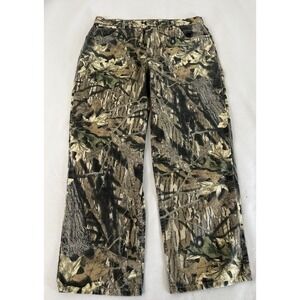 Cabela's Camo Denim Hunting‎ Pants Men's Size 40 Reg 38"x30.5"